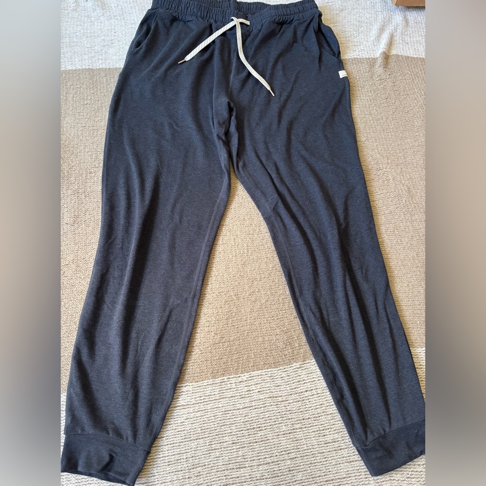Vuori Charcoal Gray Drawstring Joggers